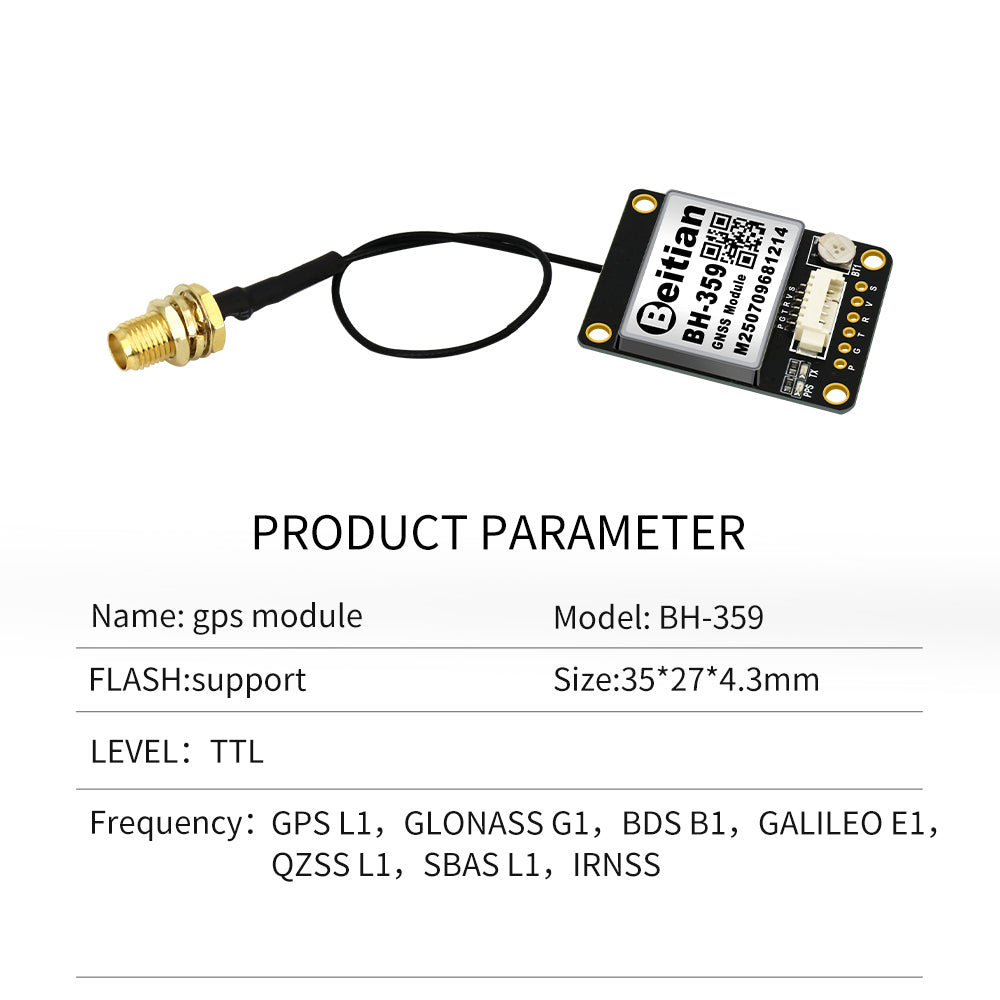 Beitian GPS module position FPV fix wing BH-182 222Q 252Q Beitian GPS module position FPV fix wing BH-182 222Q 252Q